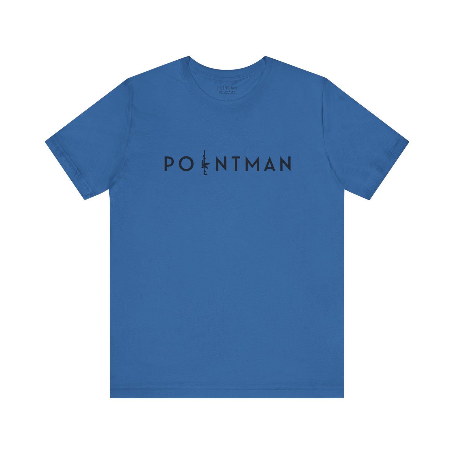 Pointman Podcast Tee- Blue