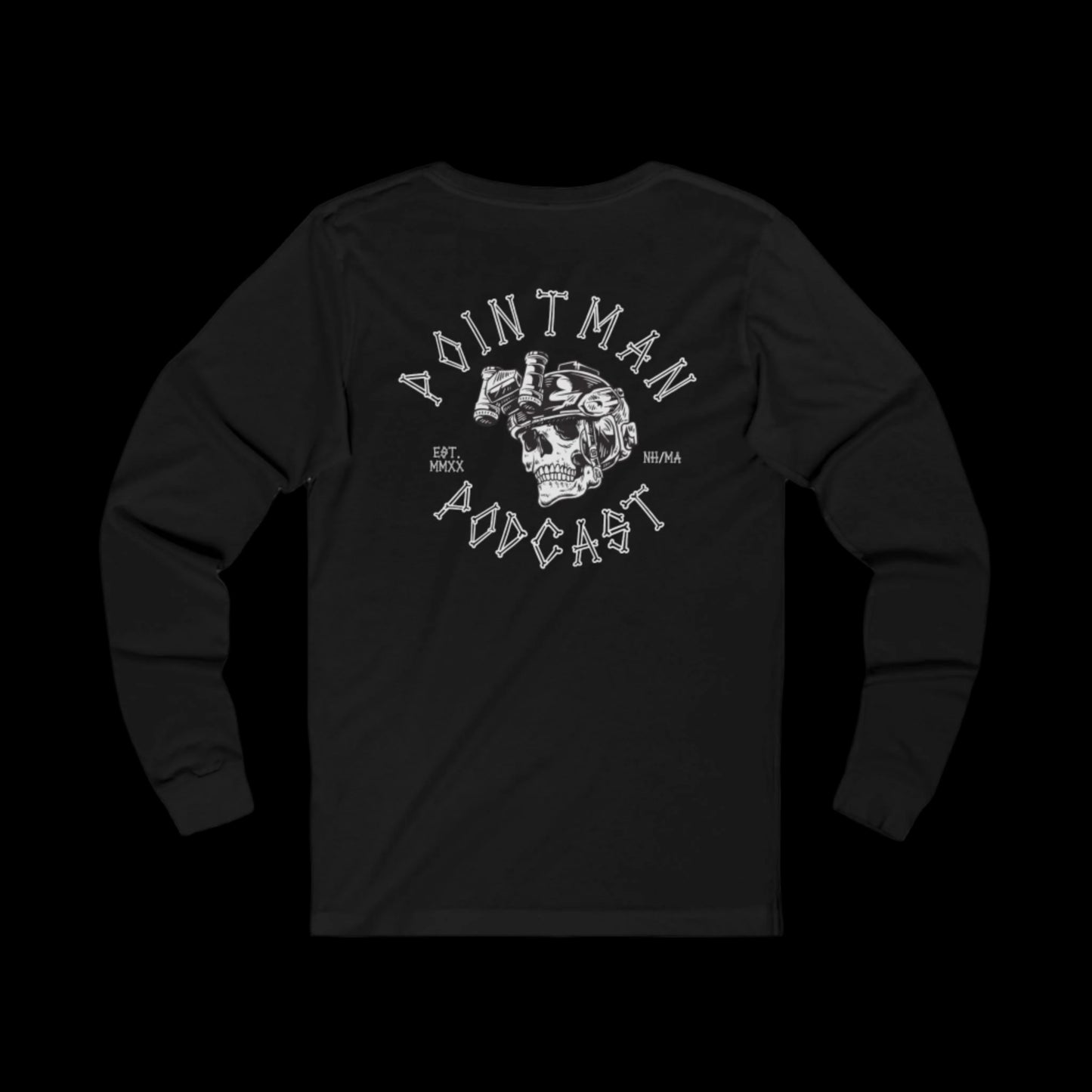 Pointman Podcast Long Sleeve Tee