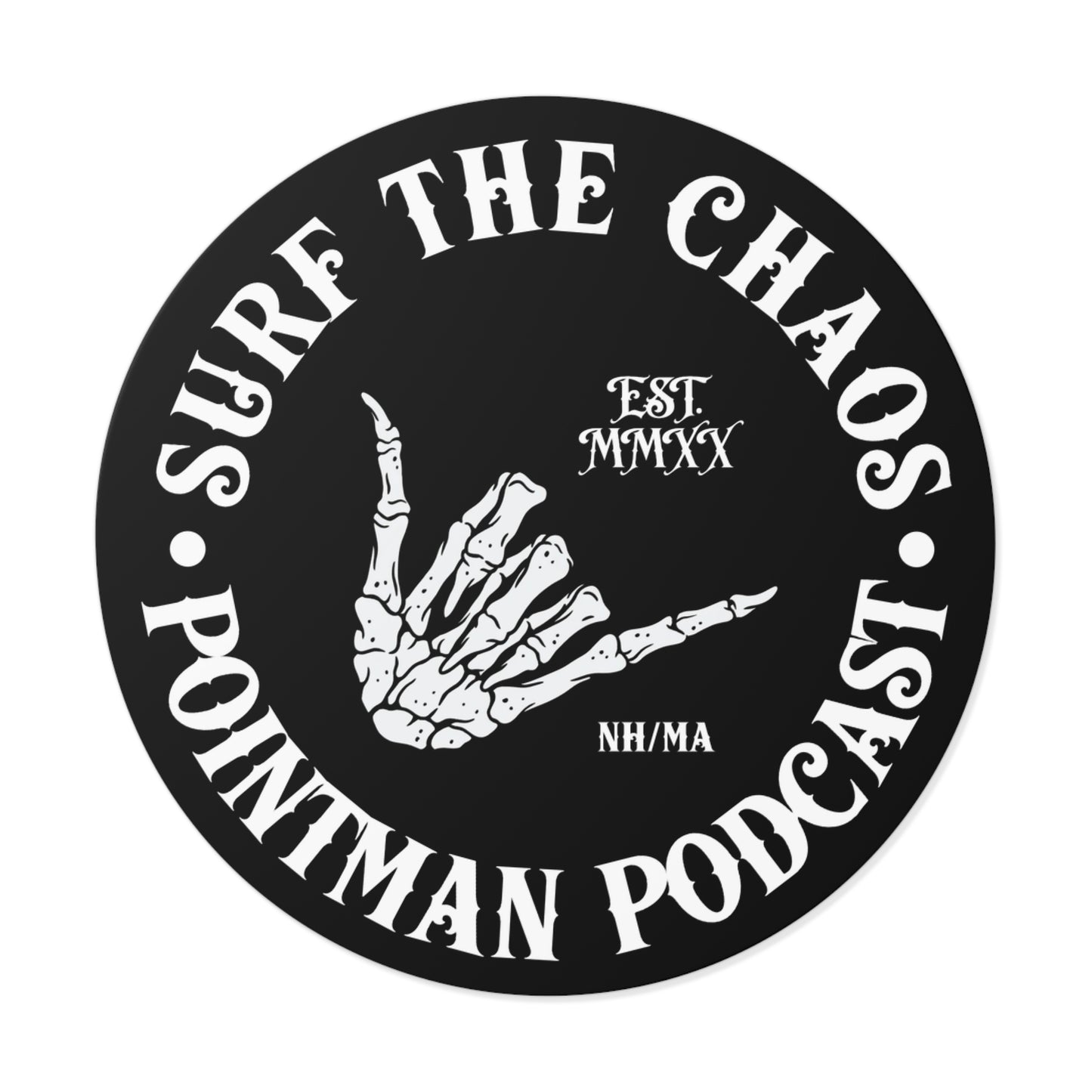 Surf the Chaos Podcast Sticker