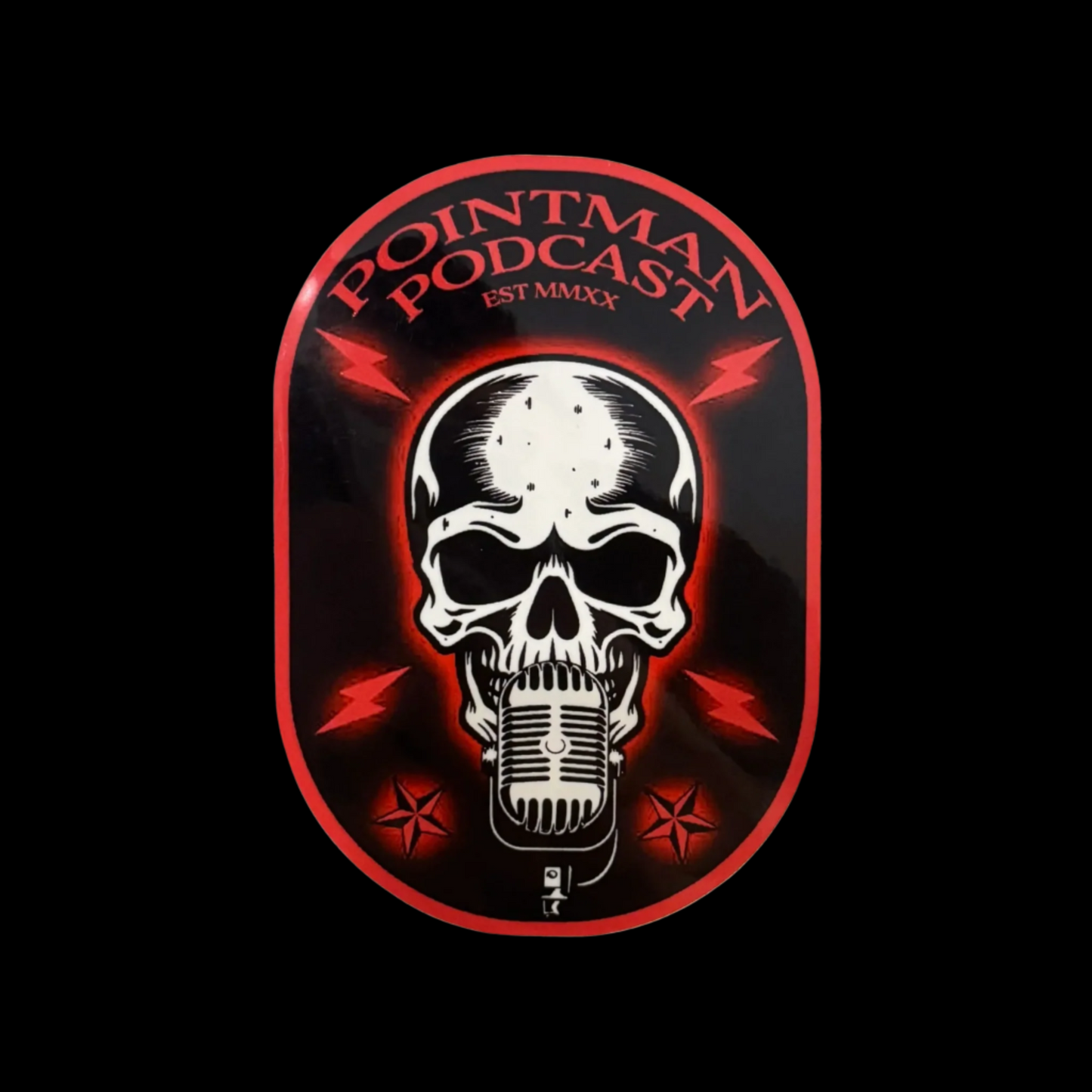 Pointman Podcast Sticker